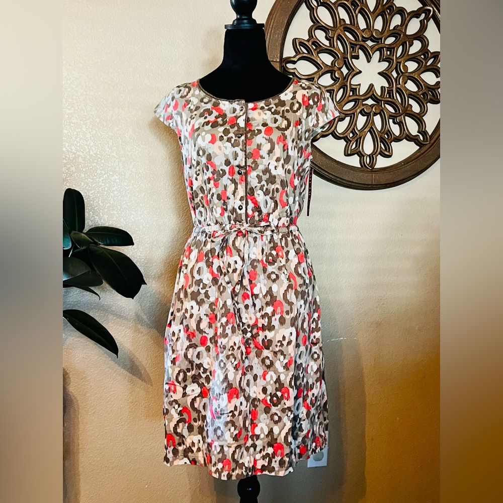 Merona Multicolor Floral Midi Dress